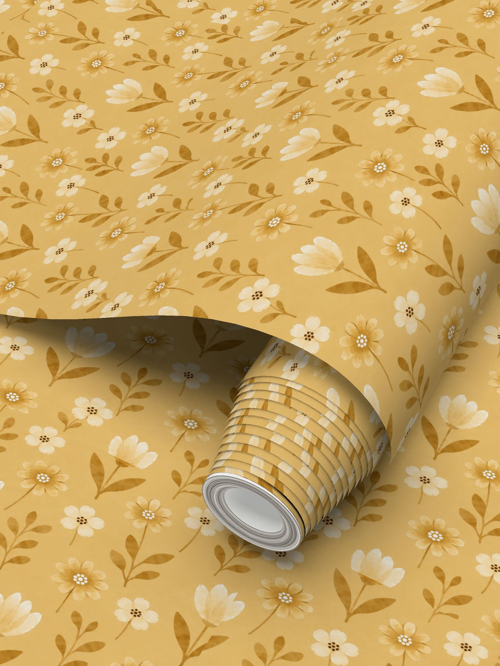 Golden Bloom- feature wallpaper