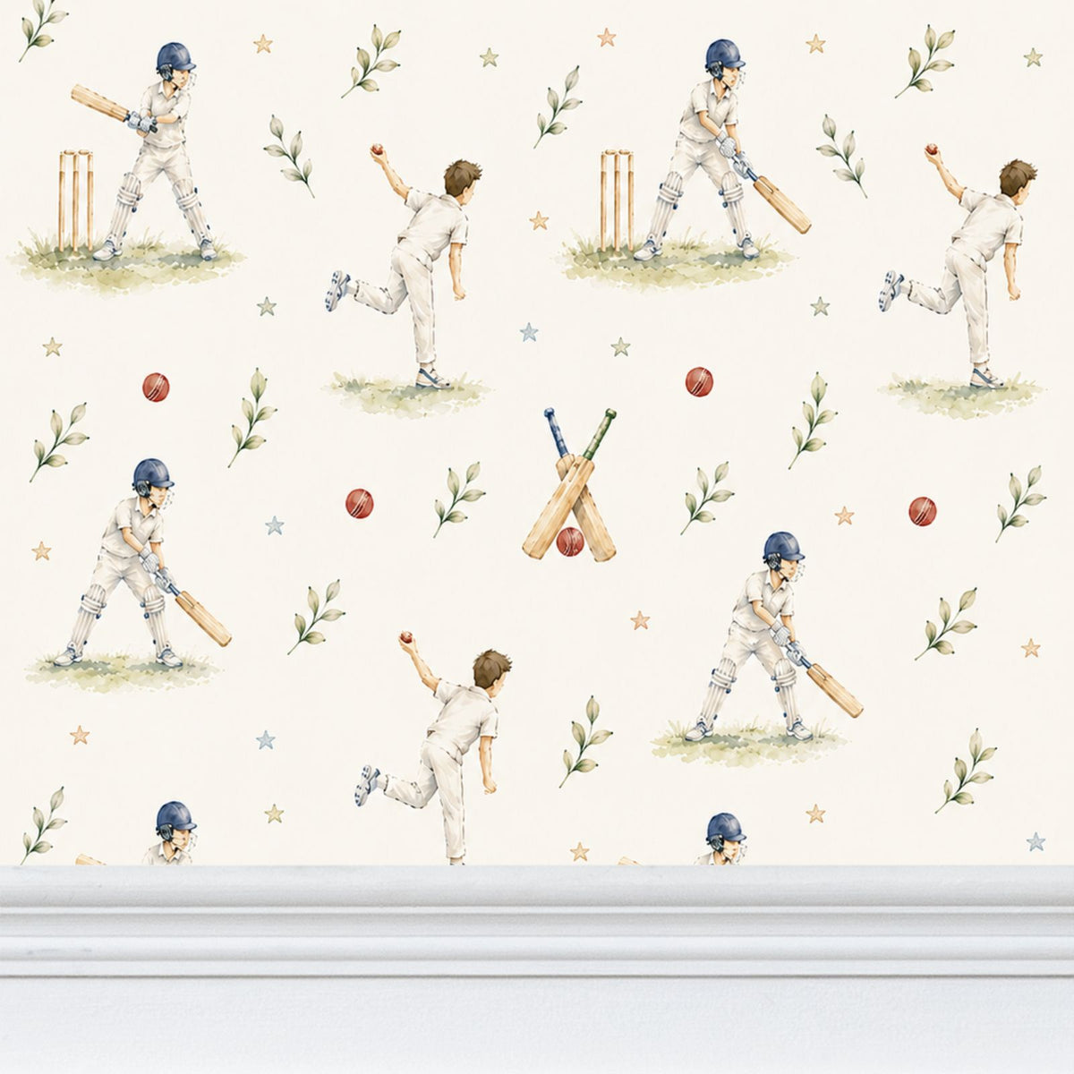 Little wickets - children’s wallpaper