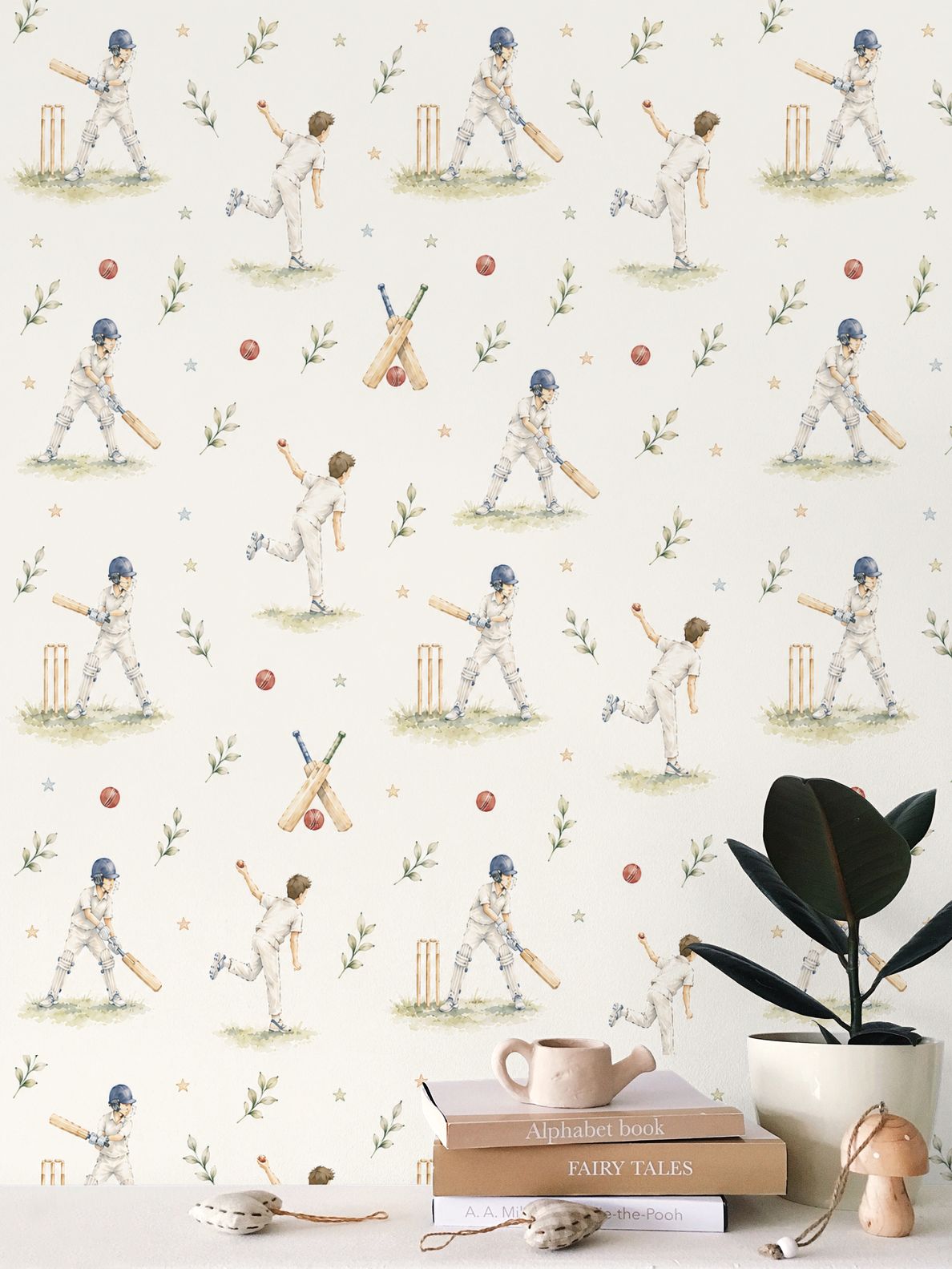 Little wickets - children’s wallpaper