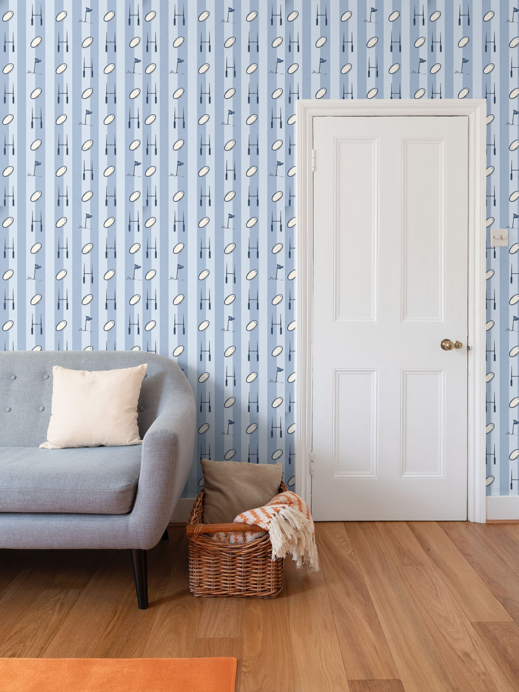 Game day south - children’s wallpaper
