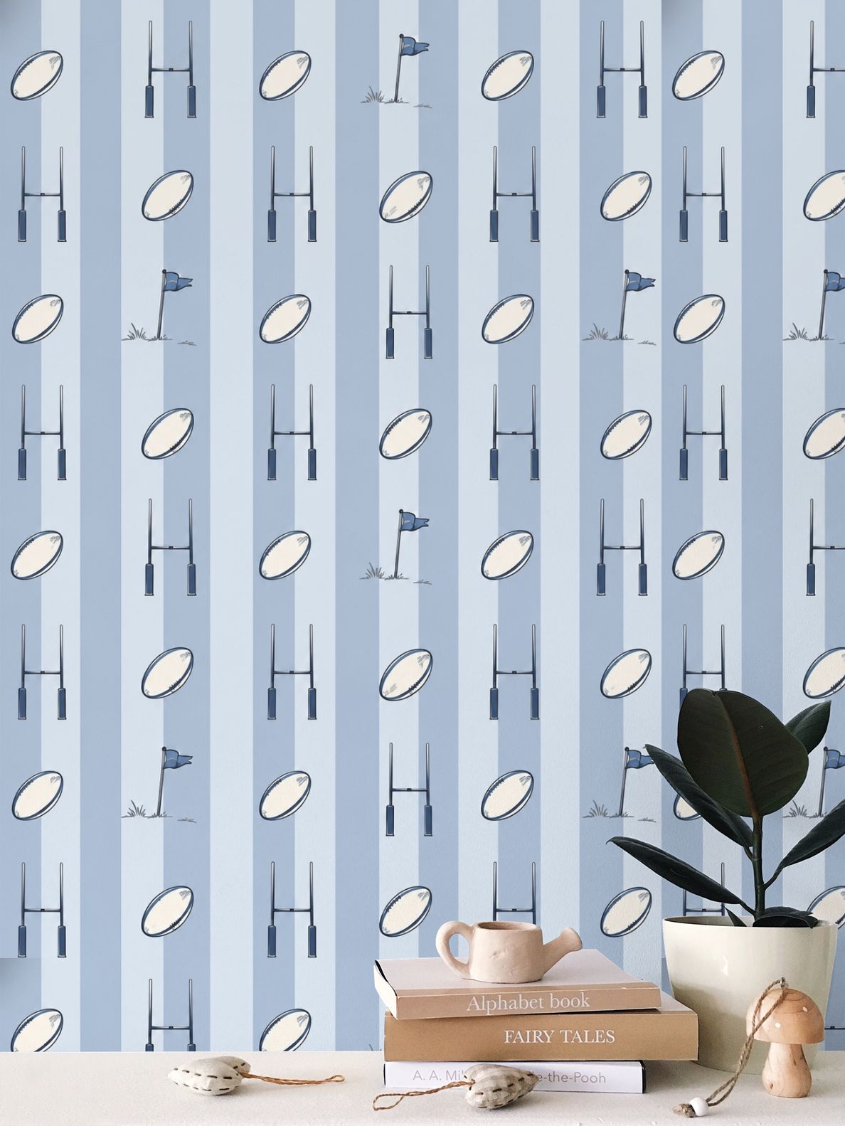 Game day south - children’s wallpaper