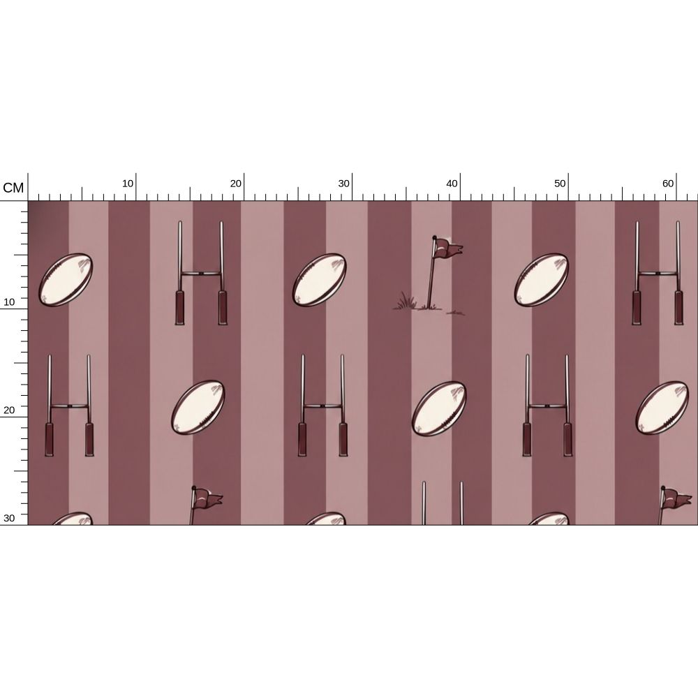 Game day Q - children’s wallpaper