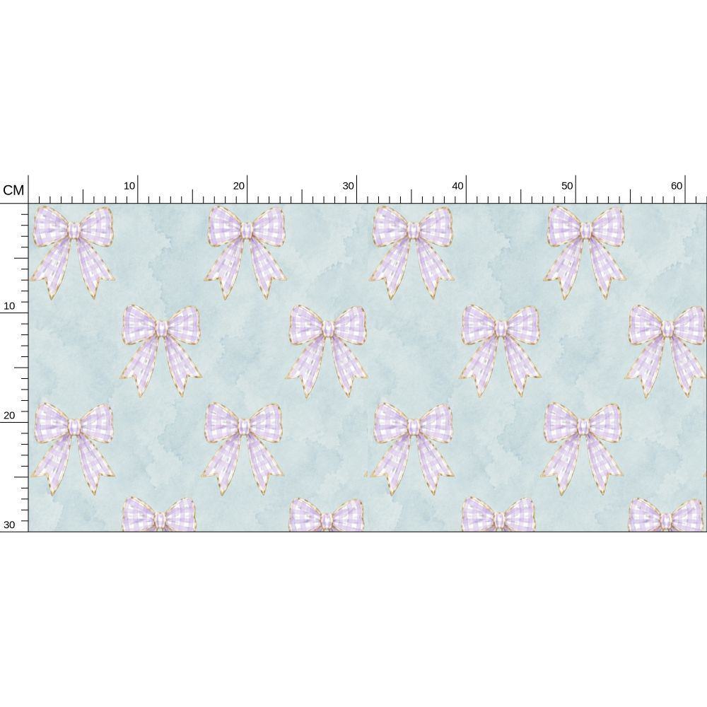 The lavender ribbon - children’s wallpaper