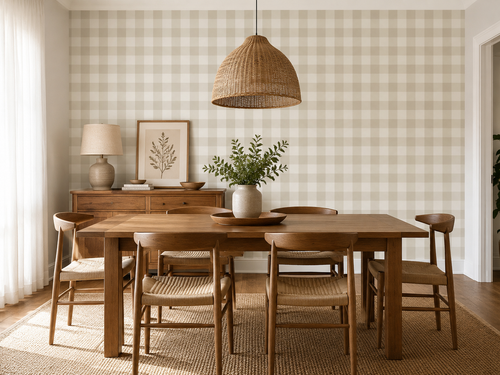 Biscuit Gingham